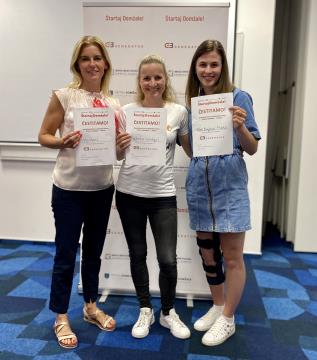 zmagovalke Štartaj Domžale